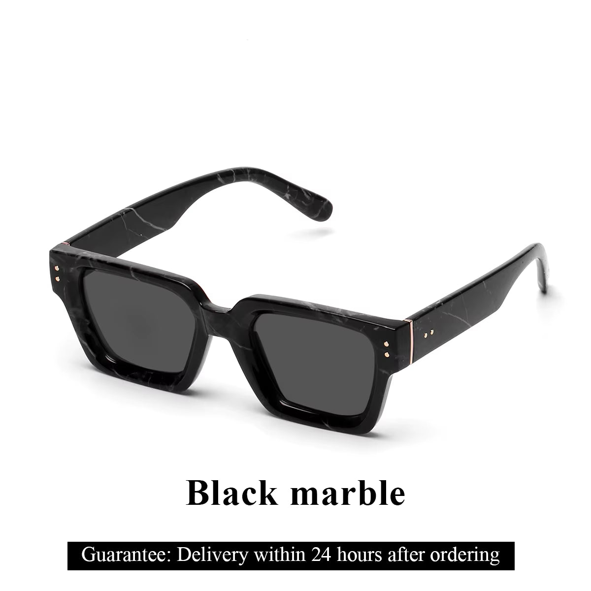 Retro Black Millionaire Shades Luxury Sunglasses 2026 for Men Designer Famous Brand Square Sun Glasses Man Women Sunglass