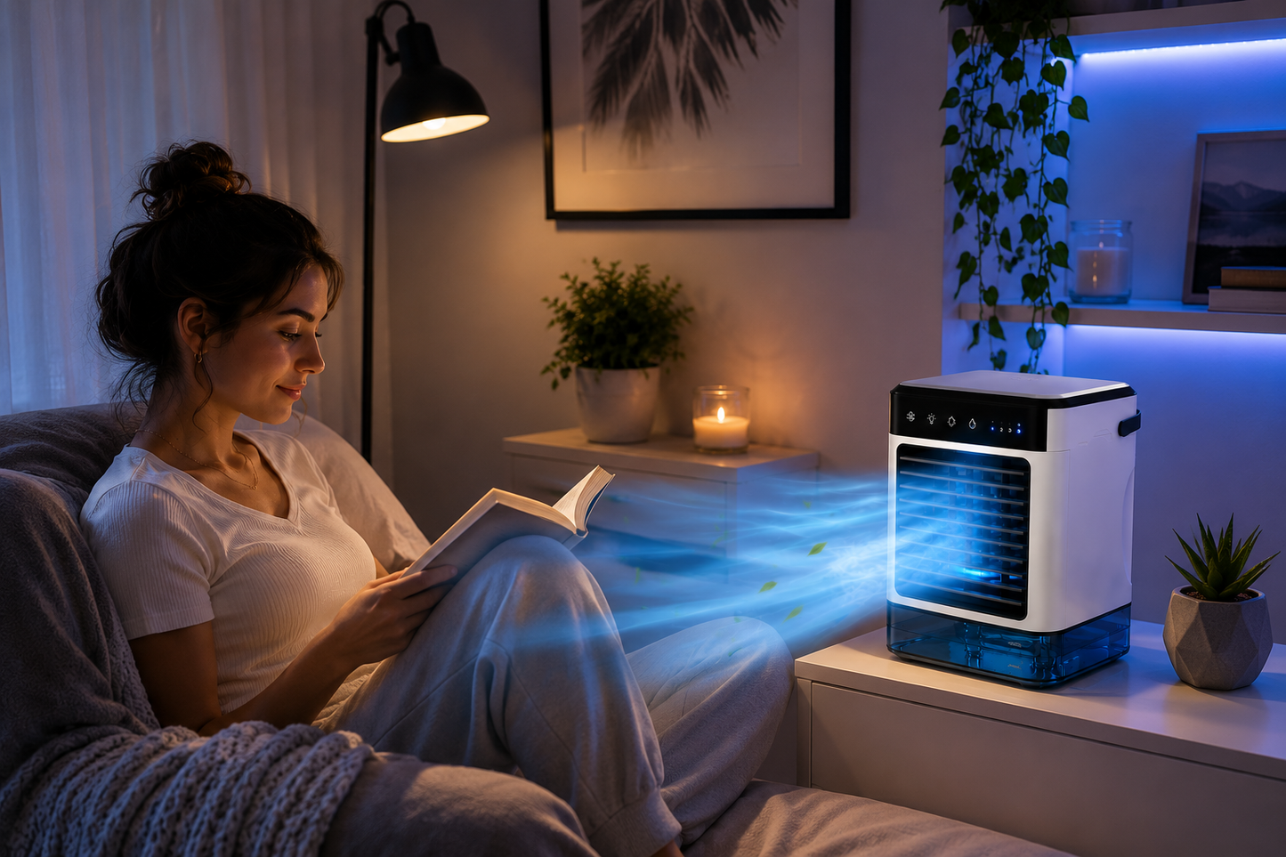 ClimaFresh-Mini Climatiseur portable