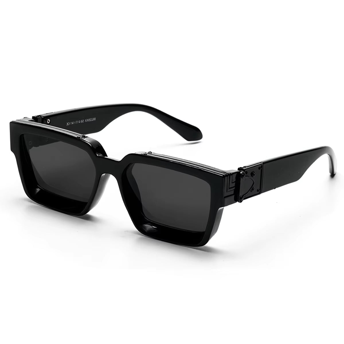 Retro Black Millionaire Shades Luxury Sunglasses 2026 for Men Designer Famous Brand Square Sun Glasses Man Women Sunglass